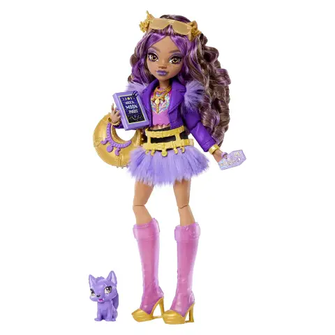 Monster High Core Clawdeen Bambola Con Accessori