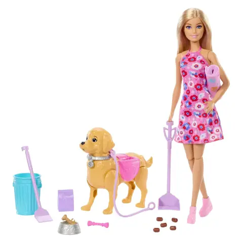 Barbie Set Con Cagnolina