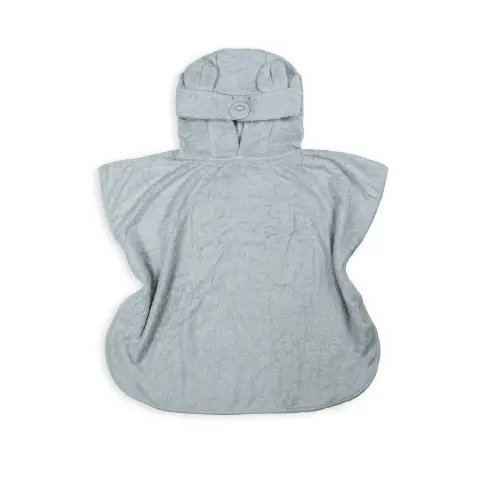 Poncho Accappatoio Bamboom in Spugna di Bambù – Warm Ocean – Taglia 2-4 Anni