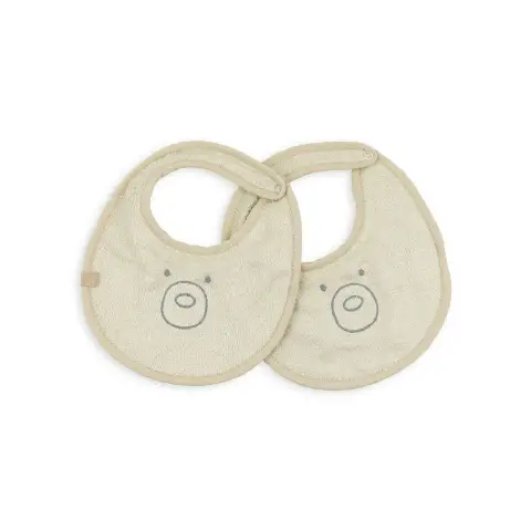 Bamboom Bavaglino in Spugna Oyster Grey set 2 pz