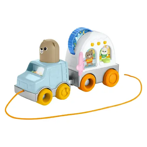 Fisher Price Camper Foresta degli Amici Trainabile Con Suoni