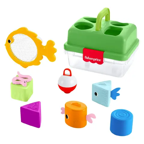 Fisher Price Cassetta Della Pesca Sensoriale