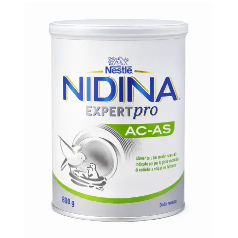 Latte Nidina Expert Pro AS-AC, Anti-Stipsi E Anti-Coliche 800 gr