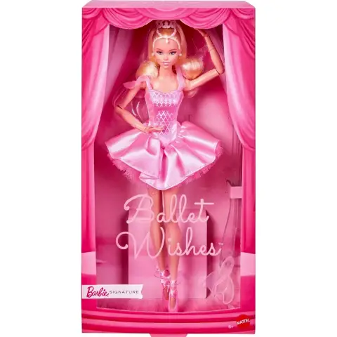 Barbie Ballet Wishes Ballerina Tutù Rosa