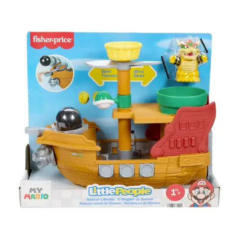 Fisher-Price Little People Nave Volante Super Mario