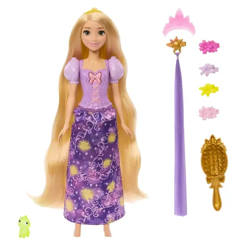 Disney Princess - Bambola Rapunzel Capelli Magici