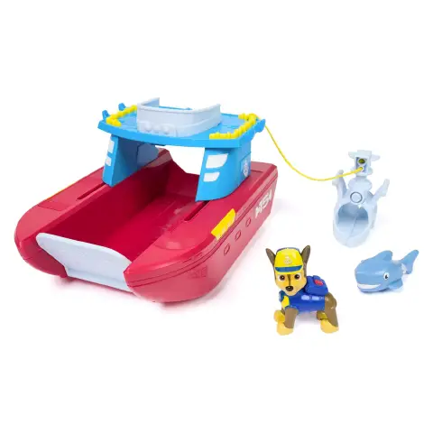 Paw Patrol Sea Patroller Veicolo Di Salvataggio Con Chase