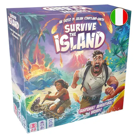 Survive The Island Gioco Da Tavolo Di Avventura