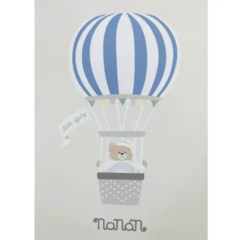 Album Fotografico Puccio Azzurro Mongolfiera Nanan