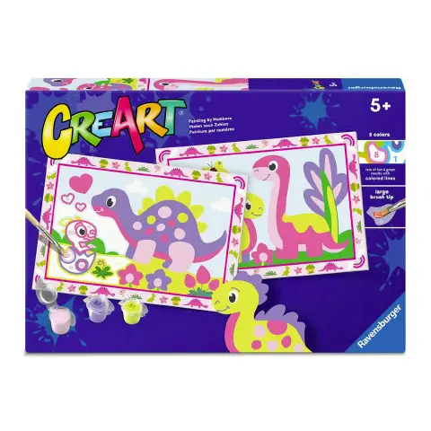 Creart Serie Junior: 2 x Dolci Dinosauri
