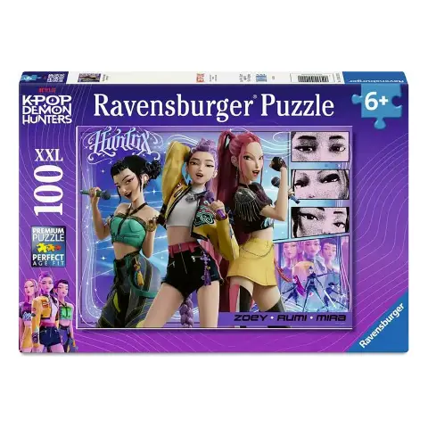 Puzzle 100 Pezzi XXL K-Pop Demon Hunters