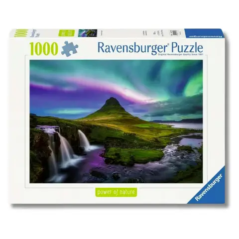 Puzzle 1000 Pezzi Aurora Su Kirkjufell
