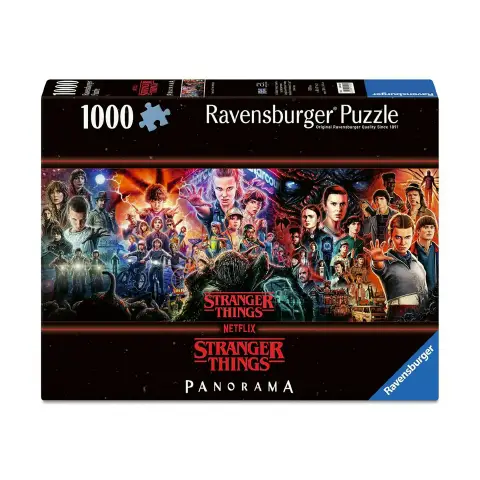 Stranger Things 1000 Piece Panorama Puzzle