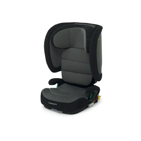 Seggiolino Auto Course i-Size Black Foppapedretti 100-150 cm 3-12 anni