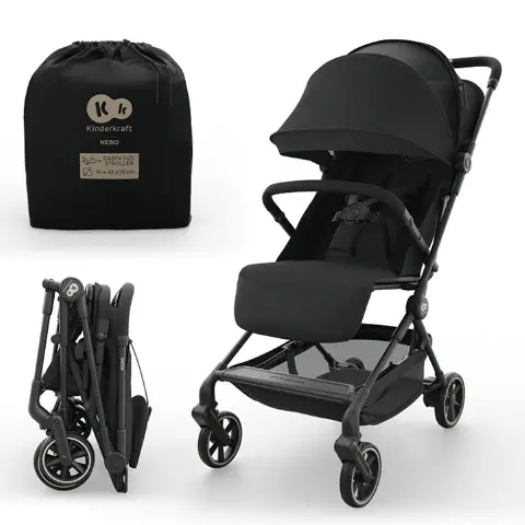 Passeggino Nebo da Cabina Kindekraft Nero