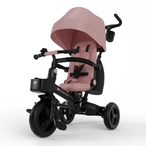Kinderkraft Triciclo Aveo 2 Plus 6in1 Pink – da 9 Mesi a 5 Anni