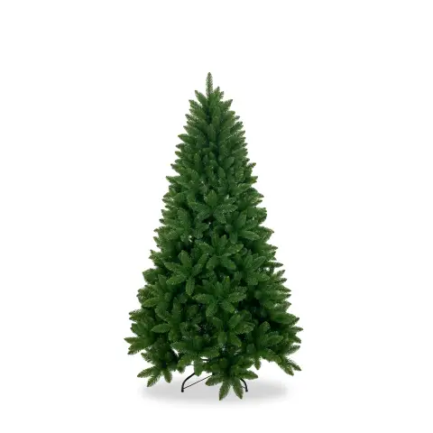 Albero di Natale Velkar in PVC, 520 Rami con Apertura a Ombrello, Altezza 150 cm