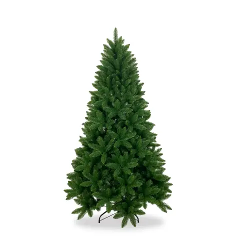 Albero di Natale Velkar in PVC, 808 Rami con Apertura a Ombrello, Altezza 180 cm