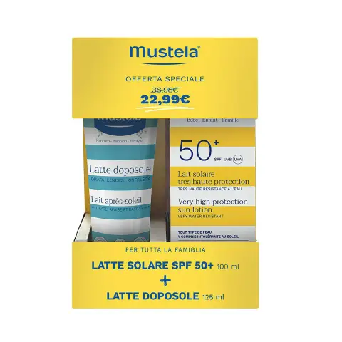 Mustela Bipack Latte Solare + Doposole 100ml