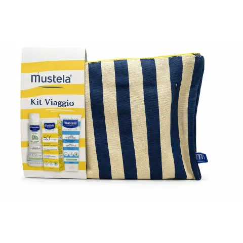 Mustela Kit Viaggio Solari Bambini 3 Prodotti
