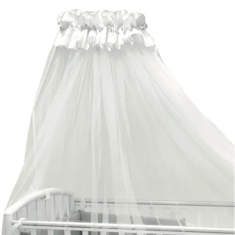 Velo Giroletto Universale Bianco Con Asta Di Pali