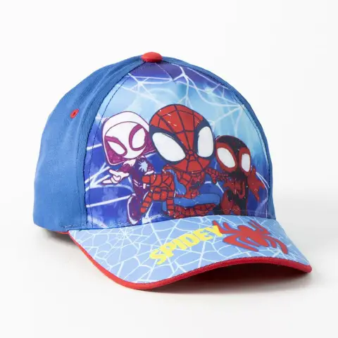 Cappellino Spidey 53cm Blu