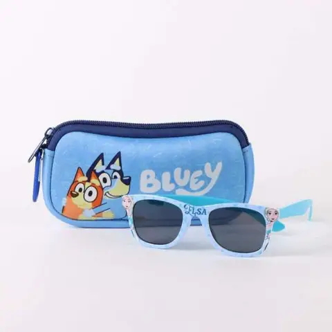 Bluey Occhiali Da Sole Con Custodia