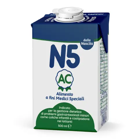 Latte N5 AC Liquido Brik 500ml Anti Coliche Steril Farma