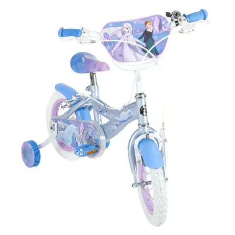 Bicicletta Bambina 12" Frozen Con Rotelle