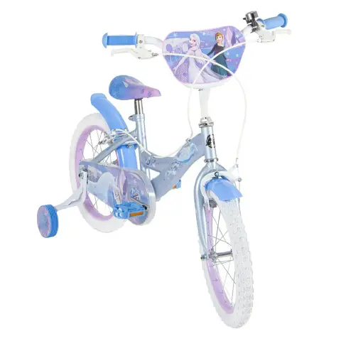 Bicicletta Bambina 16" Frozen Con Rotelle