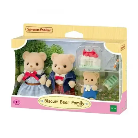 Sylvanian Families Famiglia Orso Biscotto