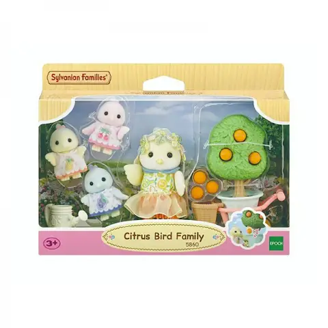Sylvanian Families Famiglia Uccelli Agrumi
