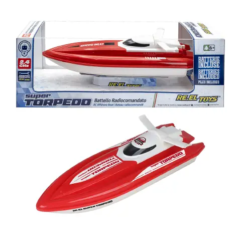Super Torpedo Battello Radiocomandato 2.4 GHz Veloce