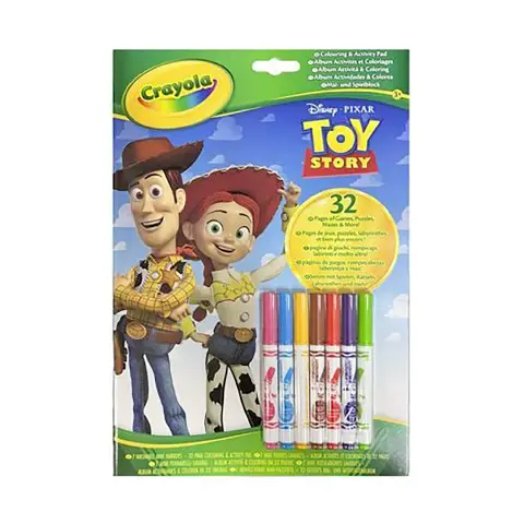 Album Attività Da Colorare Con Pennarelli Toy Story