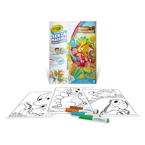 Color Wonder Album Da Colorare Con Pennarelli Magici Amici Dinosauri