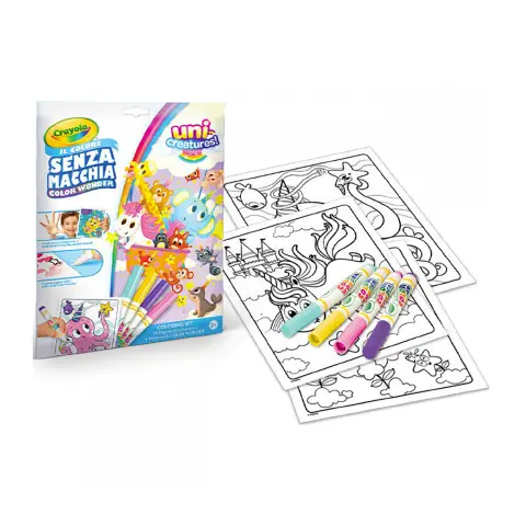 Color Wonder Album Da Colorare Con Pennarelli Magici