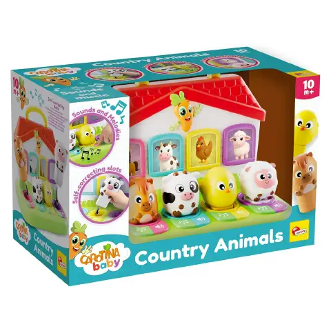 Carotina Baby Animali Della Fattoria Gioco Educativo Sonoro E Luminoso