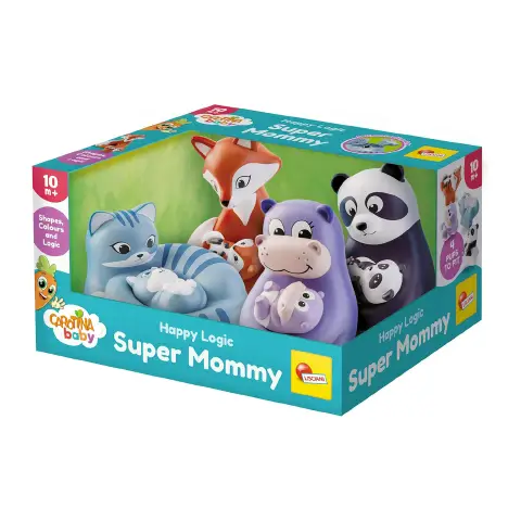 Carotina My First Logic Gioco Educativo Ad Incastri Mamma E Cucciolo