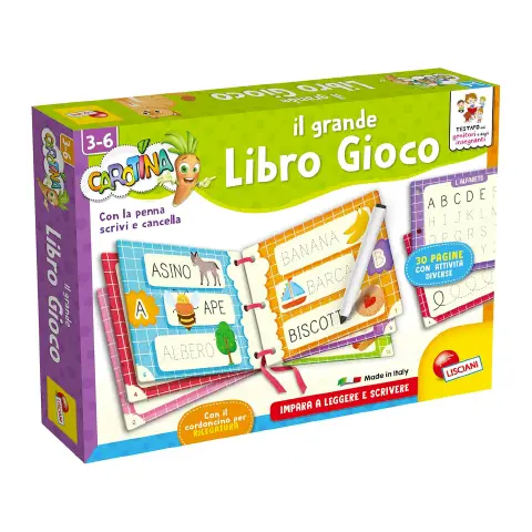 Carotina Il Grande Libro Gioco