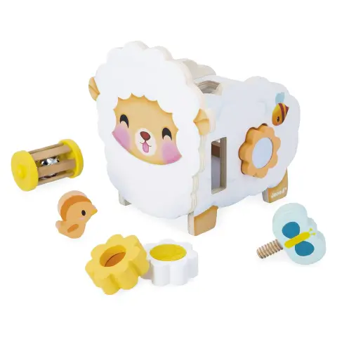 Cubo Multiattività Giocattolo Educativo Pecorella