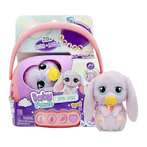 Baby Paws Just Born Bunny Coniglietto Interattivo