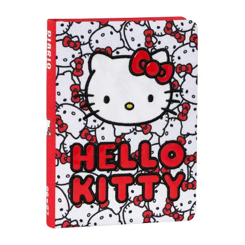 Diario Hello Kitty 2026 2027 Datato Patch 352 Pagine