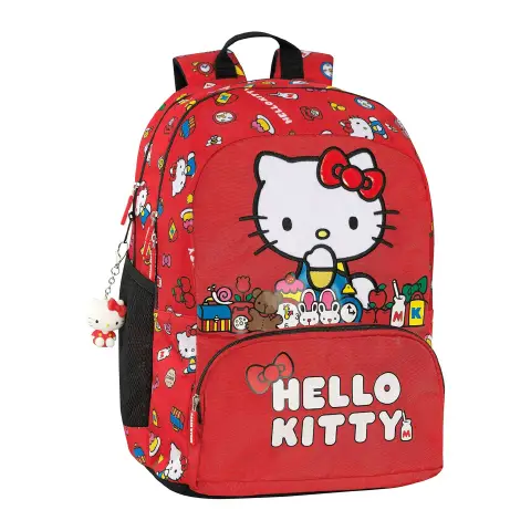 Zaino Hello Kitty Organizzato Scuola 31L 32x43 cm