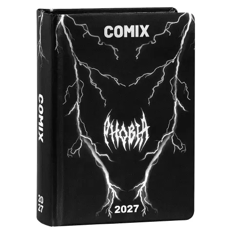 Comix Limited Ed. Phobia Diario Agenda 16 Mesi Medium