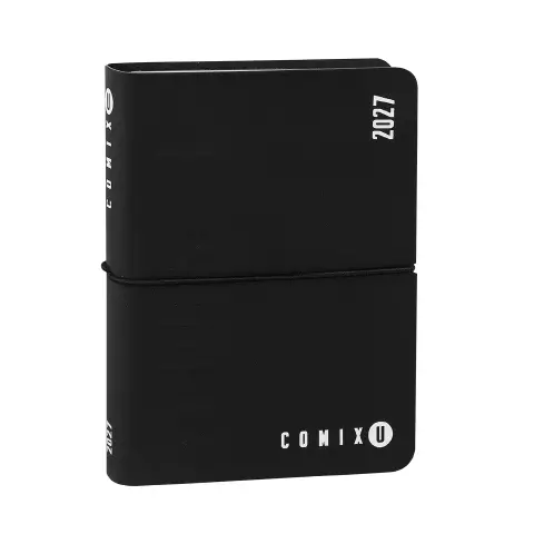 Comix U Yourself Diario Agenda 16 Mesi Day Mini Black White