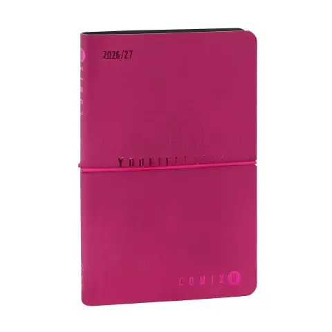 Comix U Younivercity Diario Agenda 13 Mesi Week Med Magenta