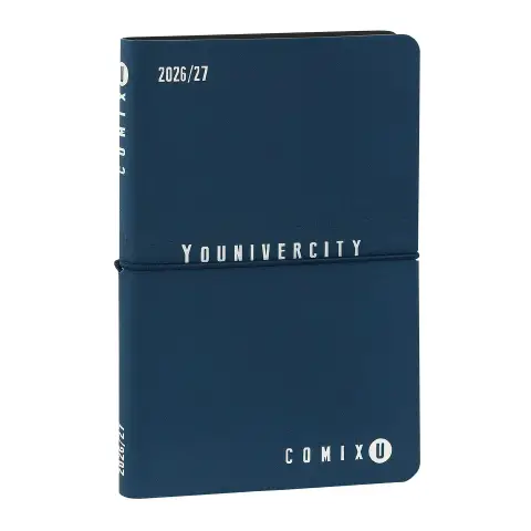 Comix U Younivercity Diario Agenda 13 Mesi Week Med Blu