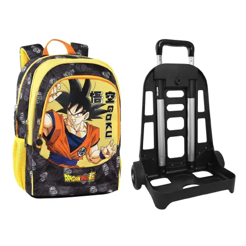 Zaino Scuola Dragon Ball Super con Trolley Staccabile