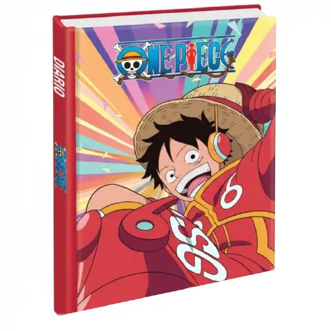 One Piece Diario 12 Mesi Standard Rosso