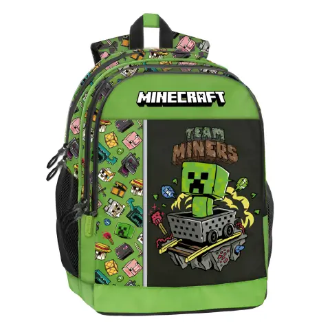 Minecraft Zaino Scuola Organizzato Mascots